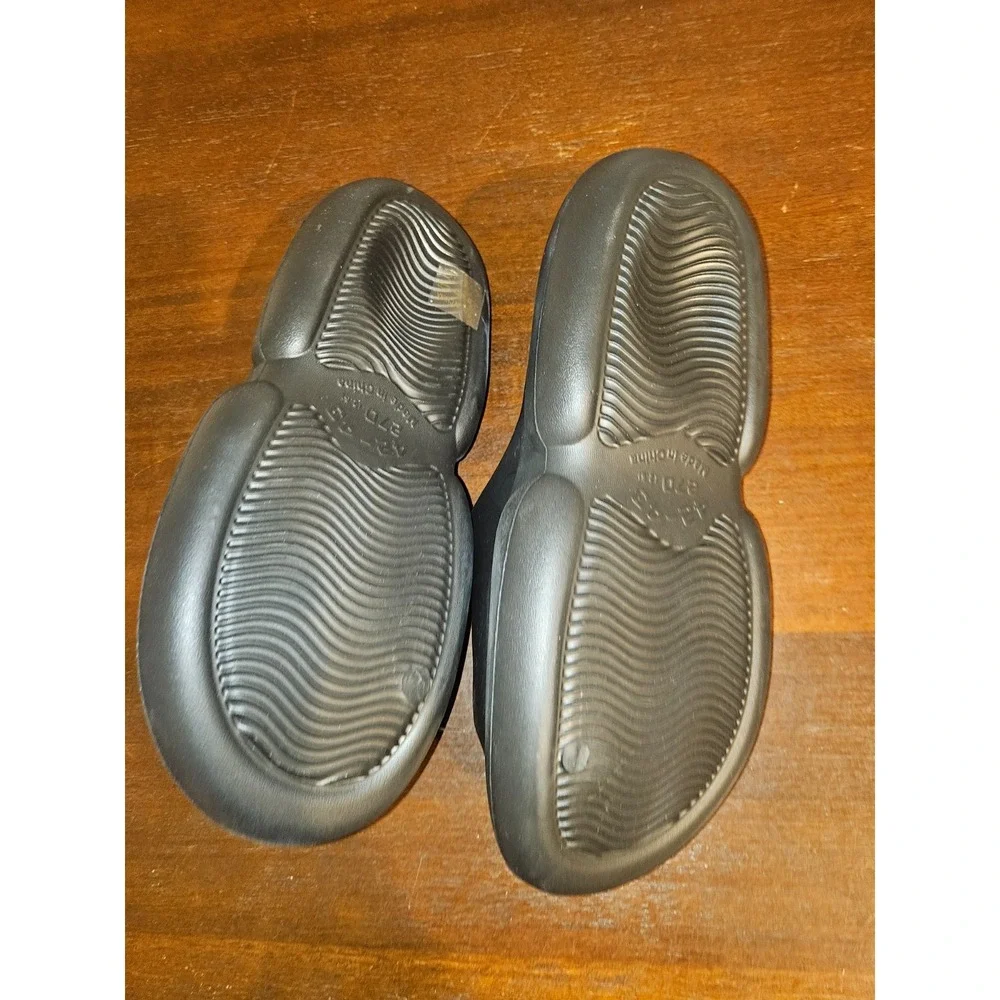 VERSACE JEANS COUTURE 'Tago Logo'‎ Slide Sandal Men's US 9-10 EU 42/43 Black NWT
